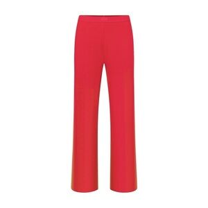 SKIMS Vibrant Red Wide Leg Pants